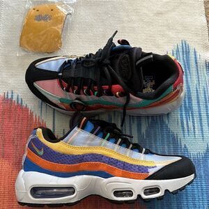 Nike Air Max 95 Black History Month Sneakers Shoes CT7435 901 Men's 5.5 Womens 7